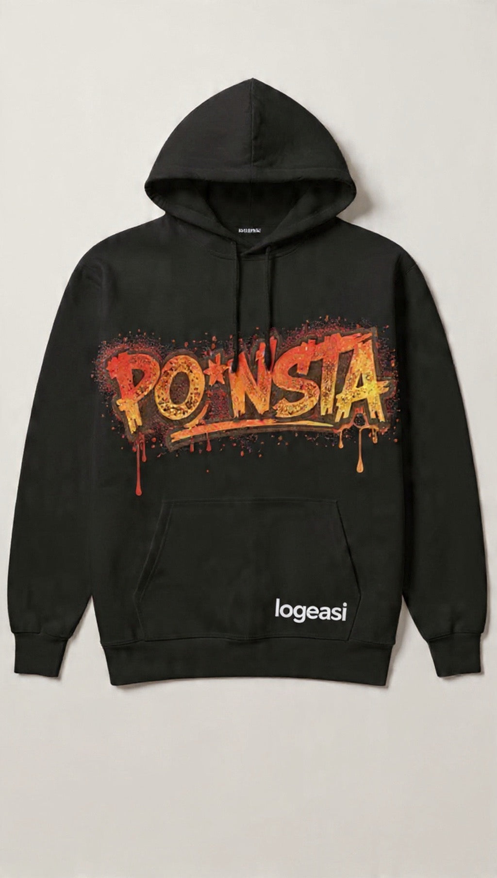 Po*nsta branded hoodie